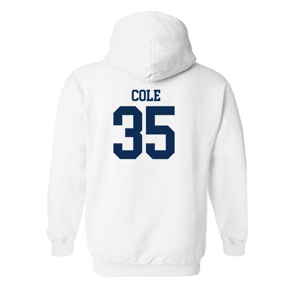 West Virginia - NCAA Baseball : Chansen Cole - Classic Shersey Hooded Sweatshirt-1