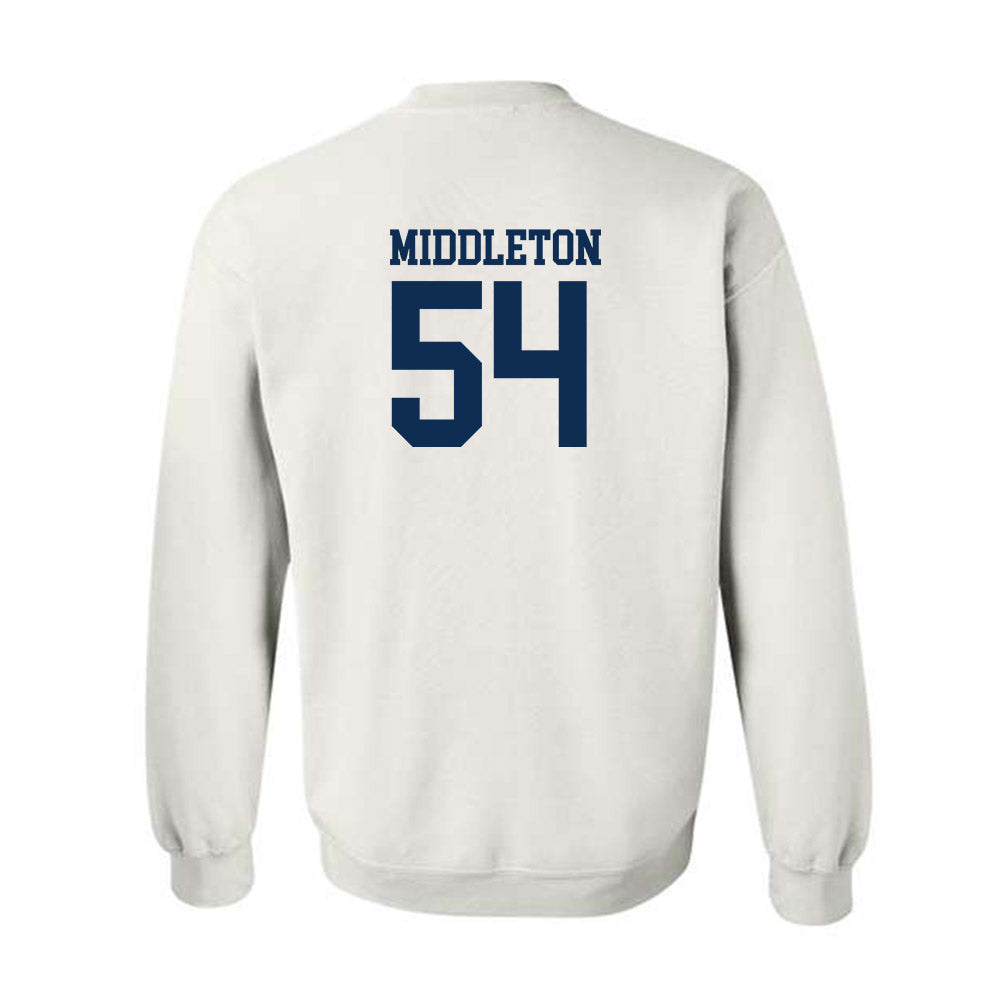 West Virginia - NCAA Baseball : Andrew Middleton - Classic Shersey Crewneck Sweatshirt-1