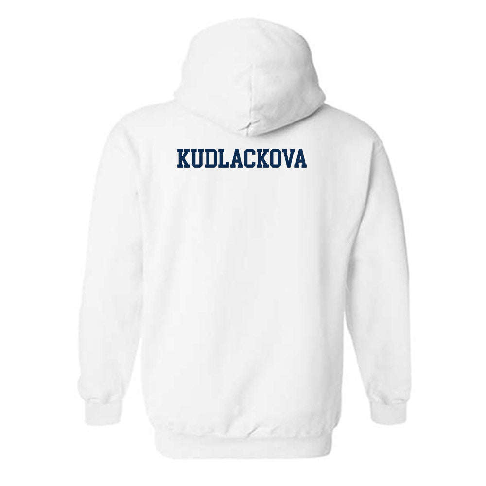 West Virginia - NCAA Women's Tennis : Zuzana Saxana Kudlackova - Classic Shersey Hooded Sweatshirt-1