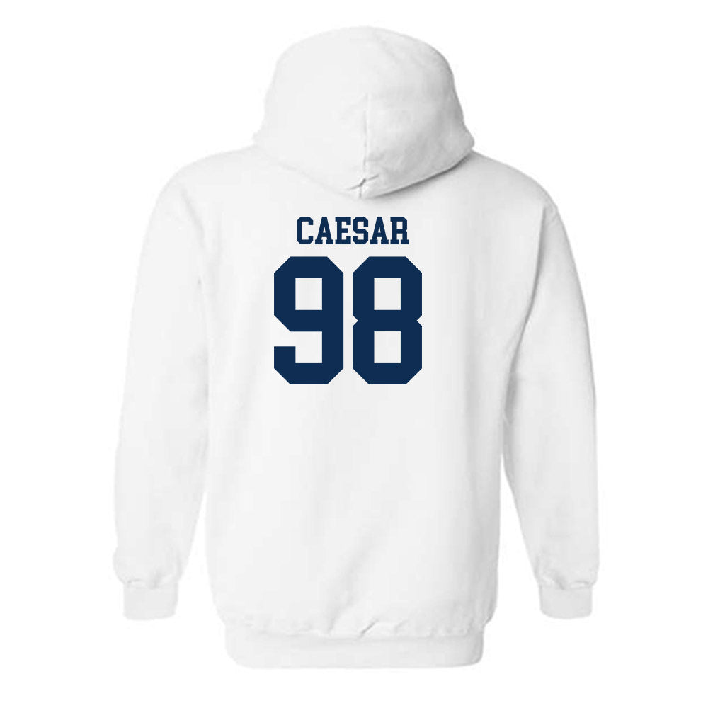 West Virginia - NCAA Football : Brandon Caesar - Classic Shersey Hooded Sweatshirt-1