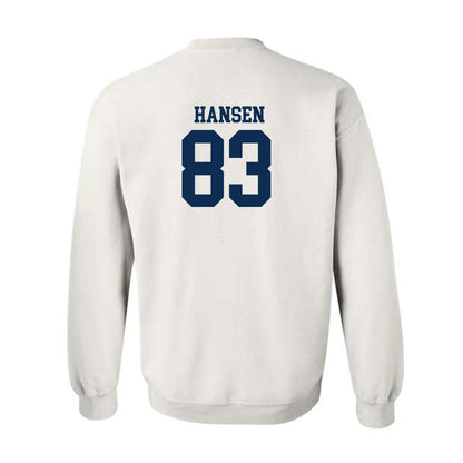 West Virginia - NCAA Football : Bryan Hansen - Classic Shersey Crewneck Sweatshirt-1