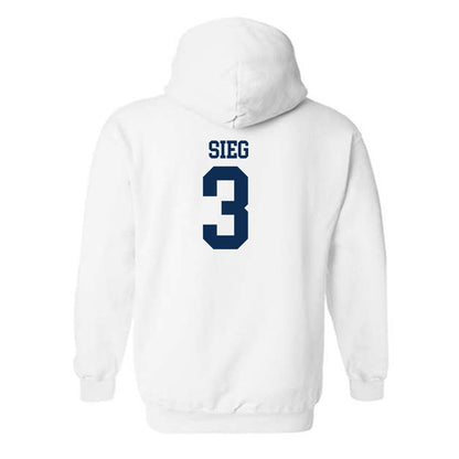 West Virginia - NCAA Football : Matt Sieg - Classic Shersey Hooded Sweatshirt-1