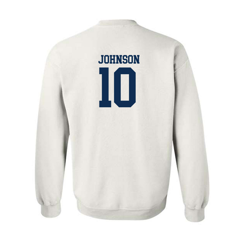 West Virginia - NCAA Football : Jeremiah Johnson - Classic Shersey Crewneck Sweatshirt-1