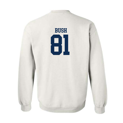 West Virginia - NCAA Football : Kade Bush - Classic Shersey Crewneck Sweatshirt-1