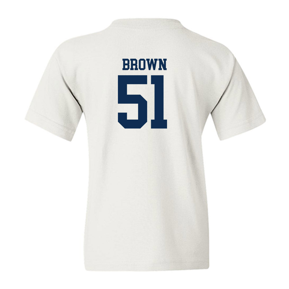 West Virginia - NCAA Football : Taylor Brown - Classic Shersey Youth T-Shirt-1