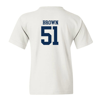 West Virginia - NCAA Football : Taylor Brown - Classic Shersey Youth T-Shirt-1