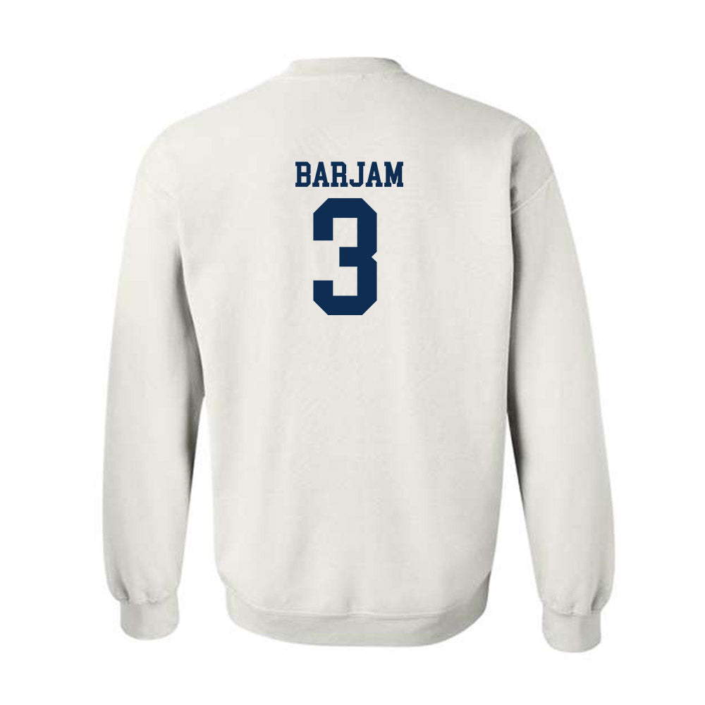 West Virginia - NCAA Baseball : Zahir Barjam - Classic Shersey Crewneck Sweatshirt-1