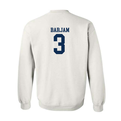 West Virginia - NCAA Baseball : Zahir Barjam - Classic Shersey Crewneck Sweatshirt-1