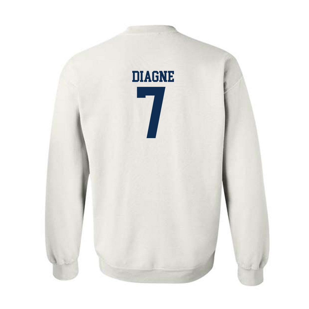 West Virginia - NCAA Football : Chams Diagne - Classic Shersey Crewneck Sweatshirt-1