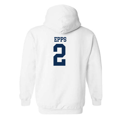 West Virginia - NCAA Football : DJ Epps - Classic Shersey Hooded Sweatshirt-1