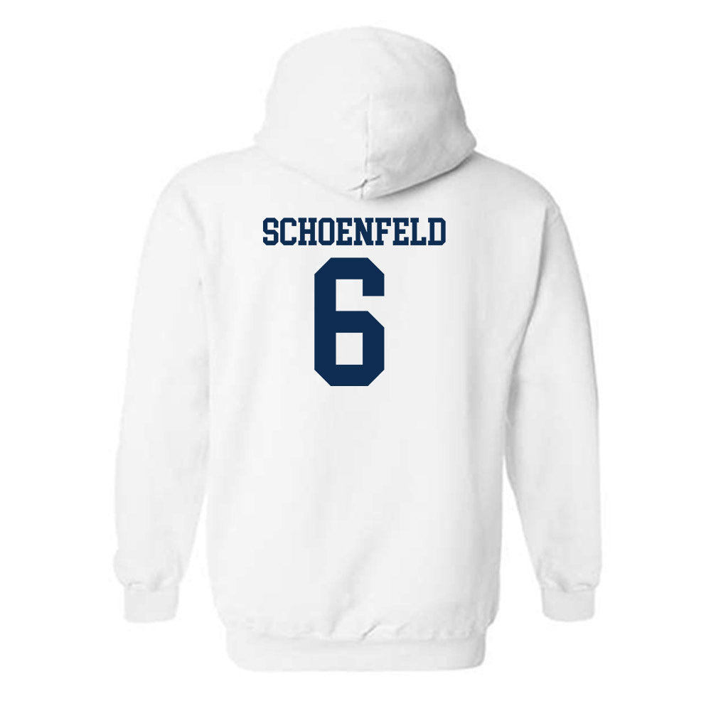 West Virginia - NCAA Baseball : Paul Schoenfeld - Classic Shersey Hooded Sweatshirt-1