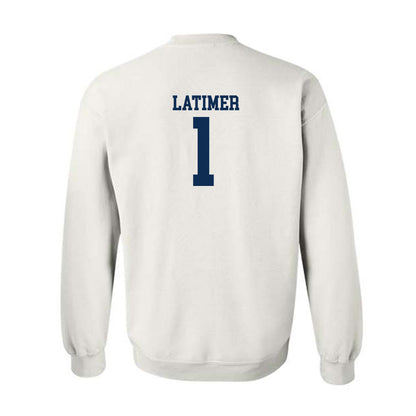 West Virginia - NCAA Football : Amari Latimer - Classic Shersey Crewneck Sweatshirt-1