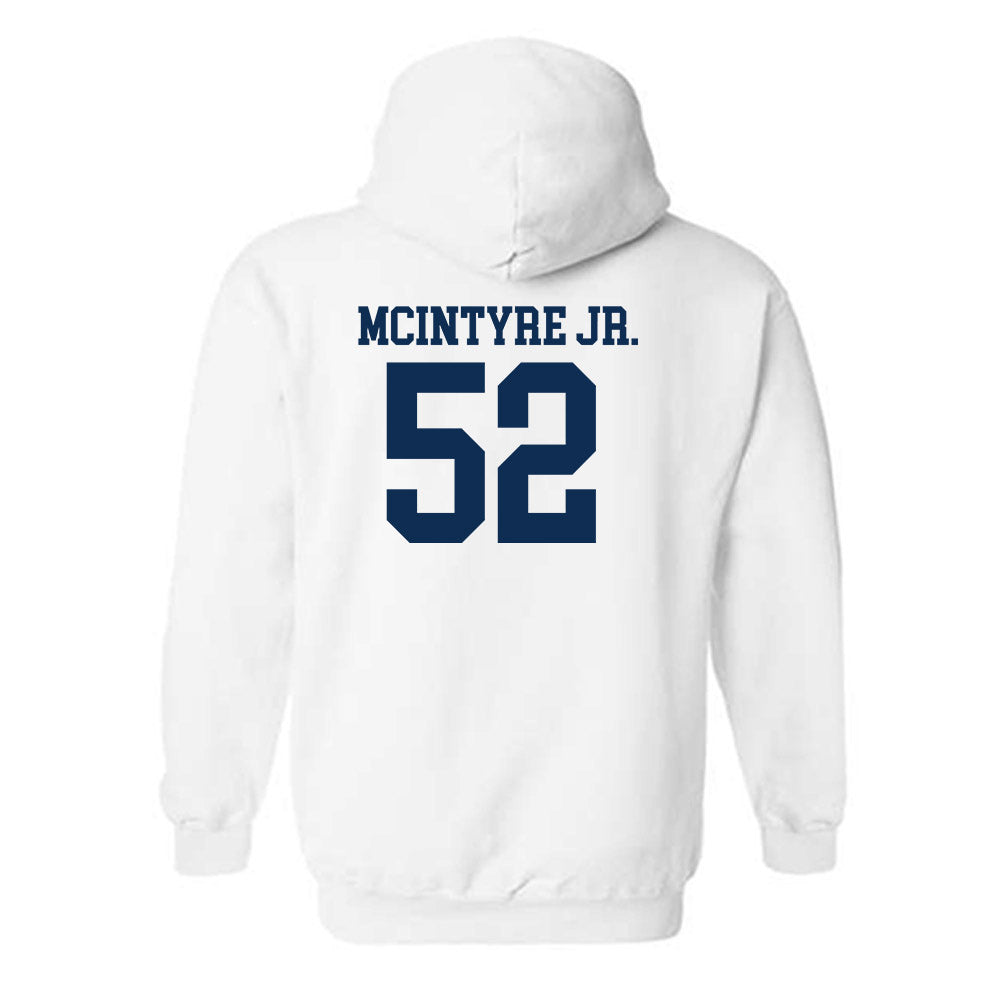 West Virginia - NCAA Football : Corey McIntyre Jr. - Classic Shersey Hooded Sweatshirt-1