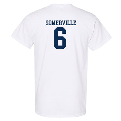 West Virginia - NCAA Men's Basketball : Martin Somerville - Classic Shersey T-Shirt-1