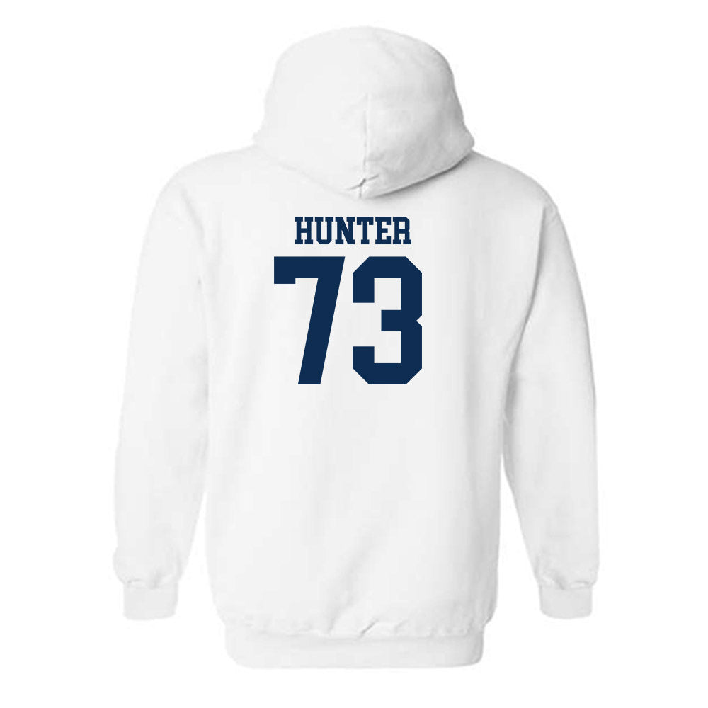 West Virginia - NCAA Football : Andreas hunter - Classic Shersey Hooded Sweatshirt-1