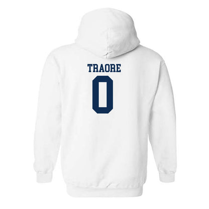 West Virginia - NCAA Men's Basketball : Seydou Traore - Classic Shersey Hooded Sweatshirt-1