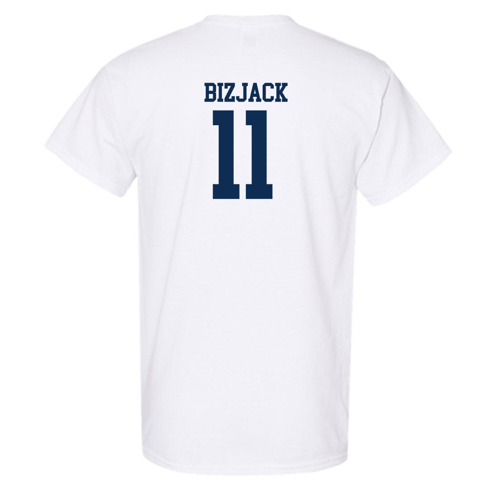 West Virginia - NCAA Men's Basketball : Finley Bizjack - Classic Shersey T-Shirt-1