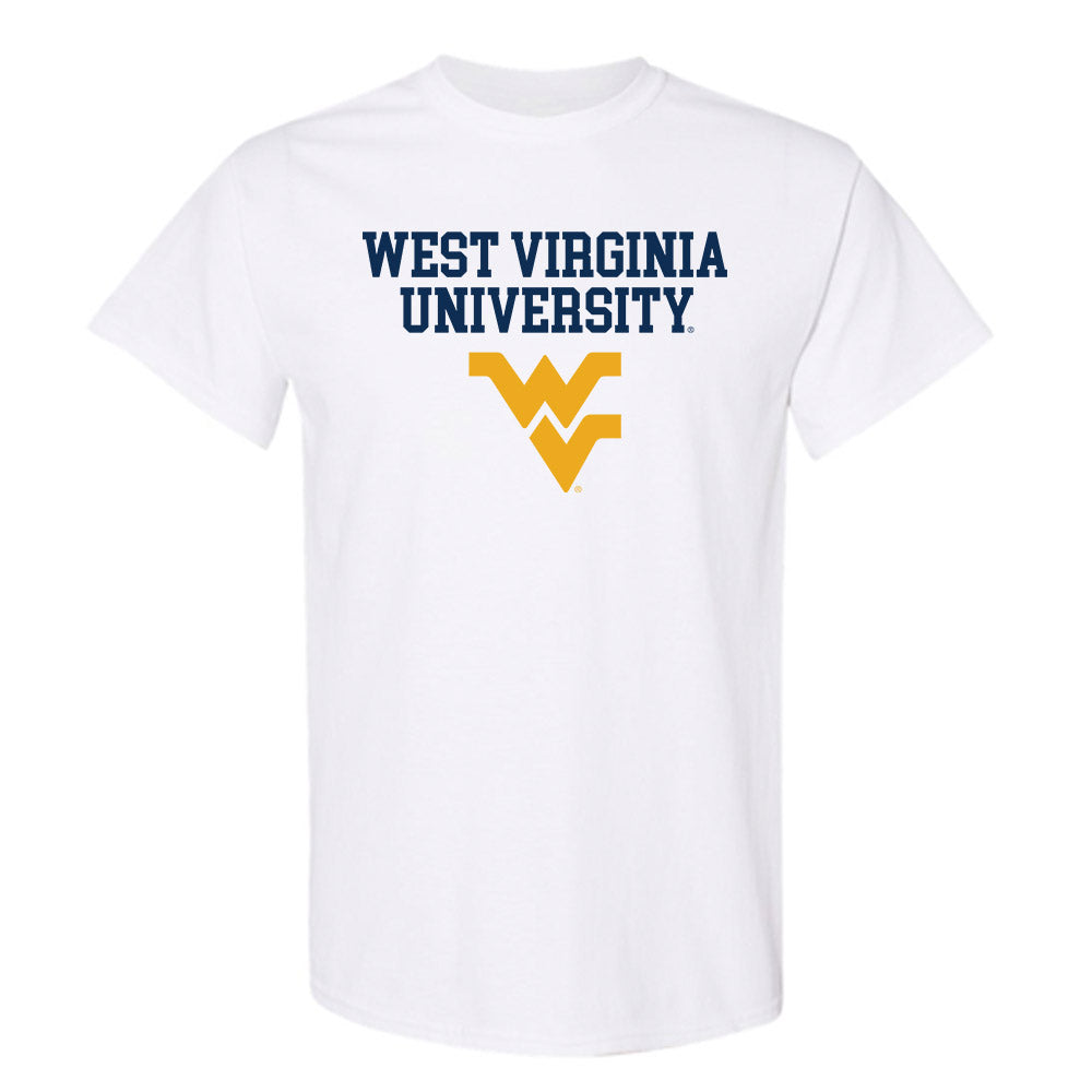 West Virginia - NCAA Baseball : Mac Stiffler - Classic Shersey T-Shirt-0