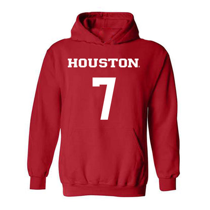 Houston - NCAA Women's Basketball : Kyndall Hunter - Classic Shersey Hooded Sweatshirt-0