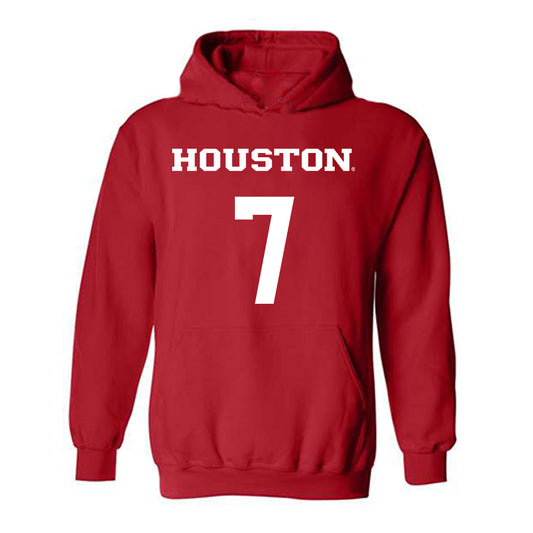 Houston - NCAA Women's Basketball : Kyndall Hunter - Classic Shersey Hooded Sweatshirt-0