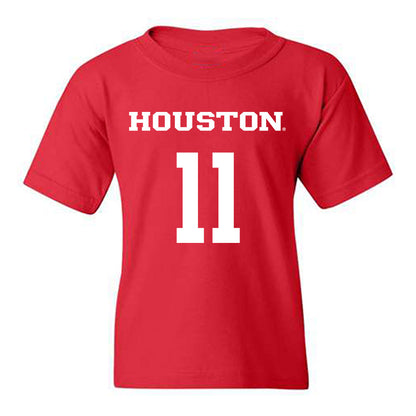 Houston - NCAA Women's Basketball : Justice Carlton - Classic Shersey Youth T-Shirt-0