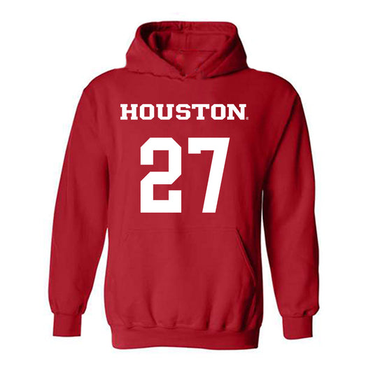 Houston - NCAA Women's Basketball : Elodie Lutbert - Classic Shersey Hooded Sweatshirt-0