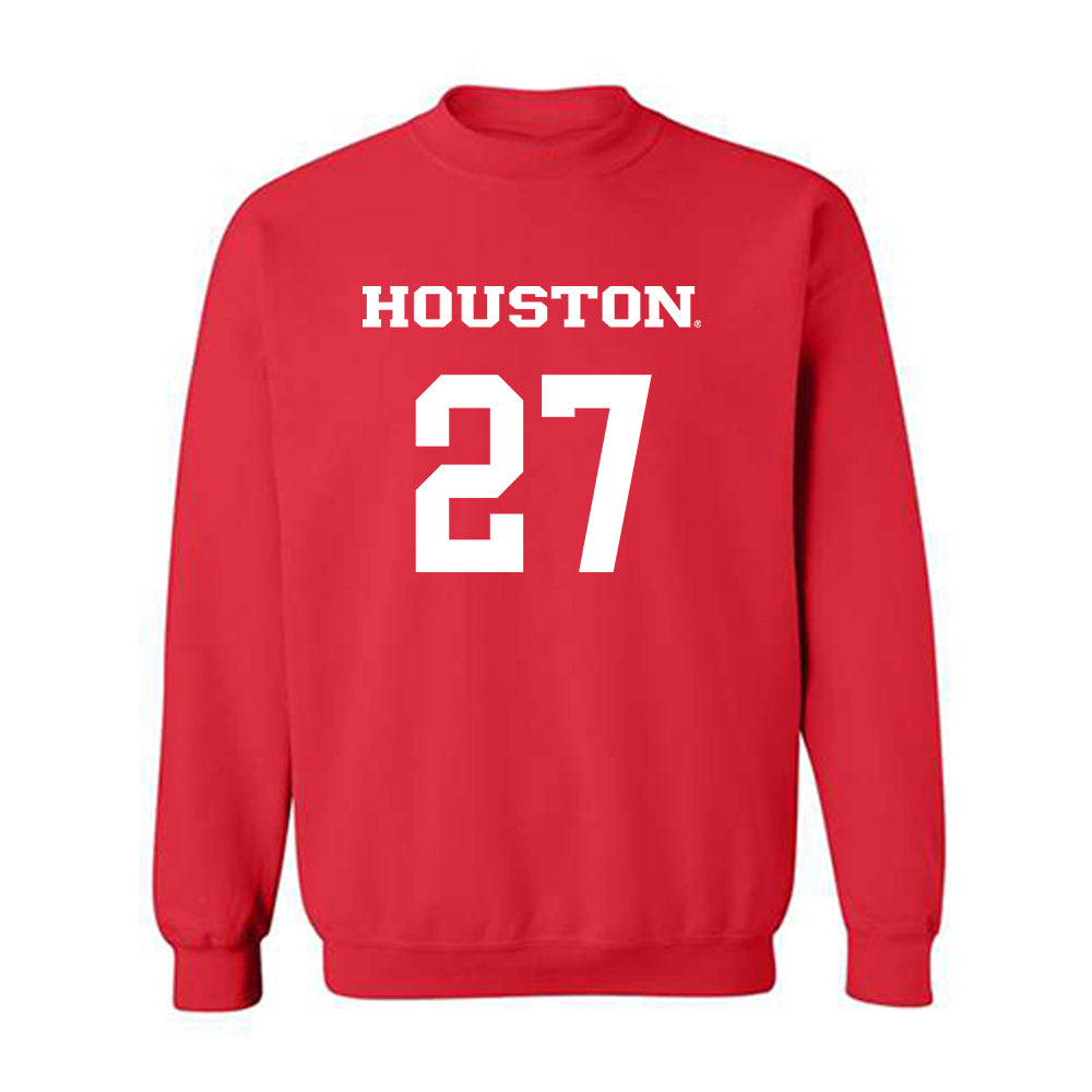 Houston - NCAA Women's Basketball : Elodie Lutbert - Classic Shersey Crewneck Sweatshirt-0