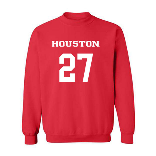 Houston - NCAA Women's Basketball : Elodie Lutbert - Classic Shersey Crewneck Sweatshirt-0