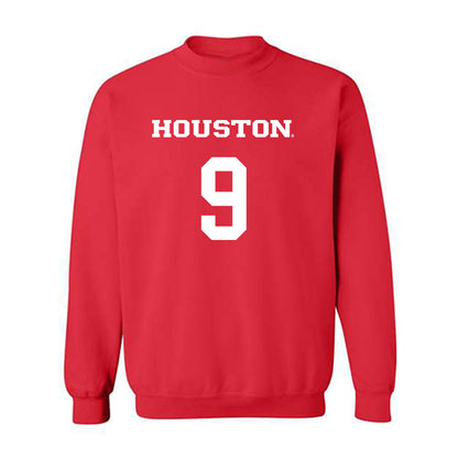 Houston - NCAA Men's Basketball : Dedan Thomas Jr. - Classic Shersey Crewneck Sweatshirt-0