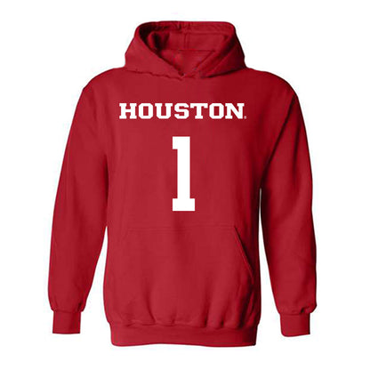 Houston - NCAA Women's Basketball : Briana Peguero - Classic Shersey Hooded Sweatshirt-0