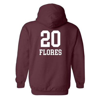 Mississippi State - NCAA Women's Basketball : Andrea Flores - Classic Shersey Hooded Sweatshirt-1