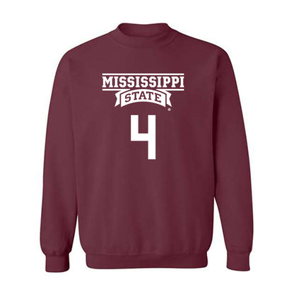 Mississippi State - NCAA Women's Basketball : Trayanna Crisp - Classic Shersey Crewneck Sweatshirt-0
