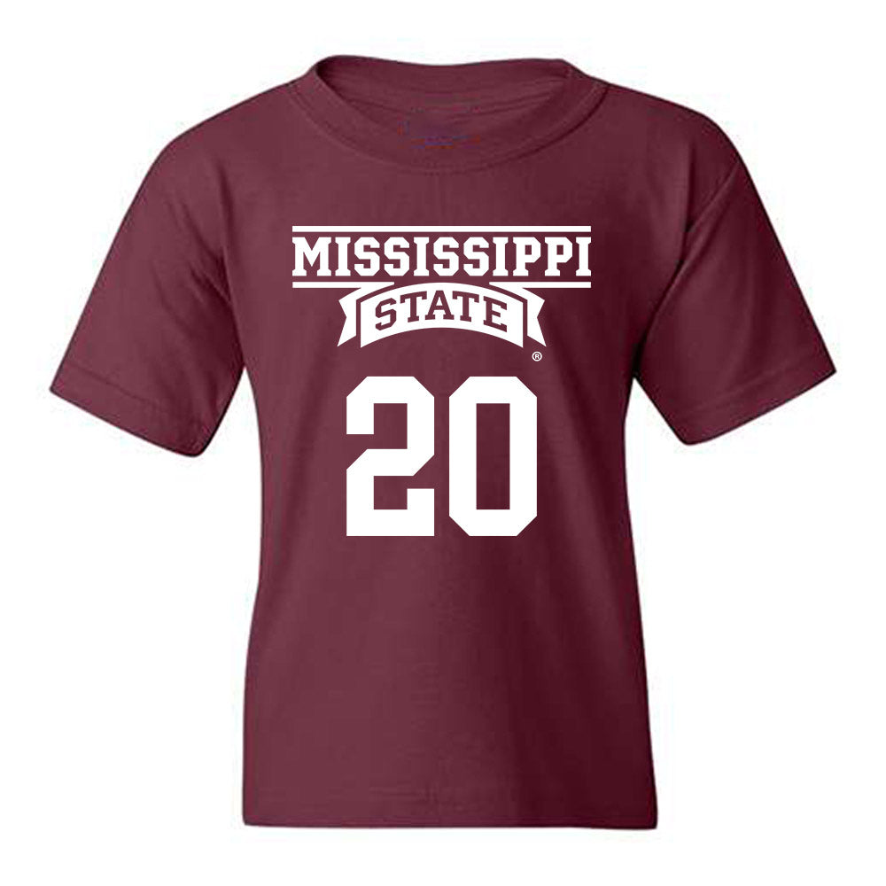Mississippi State - NCAA Women's Basketball : Andrea Flores - Classic Shersey Youth T-Shirt-0