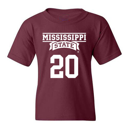 Mississippi State - NCAA Women's Basketball : Andrea Flores - Classic Shersey Youth T-Shirt-0
