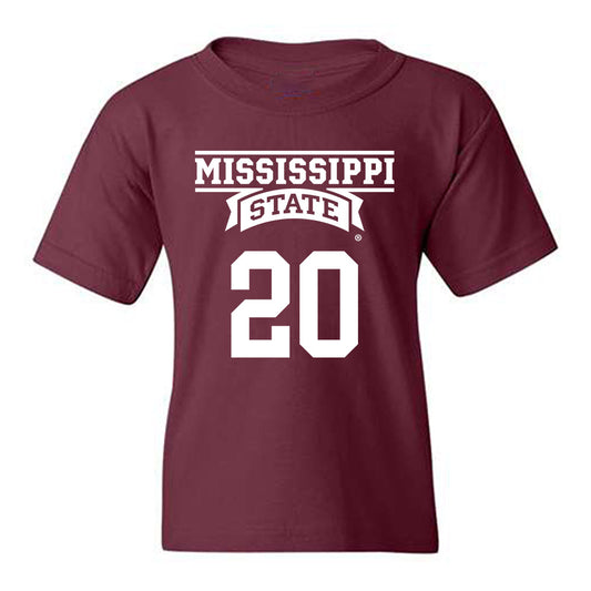 Mississippi State - NCAA Women's Basketball : Andrea Flores - Classic Shersey Youth T-Shirt-0