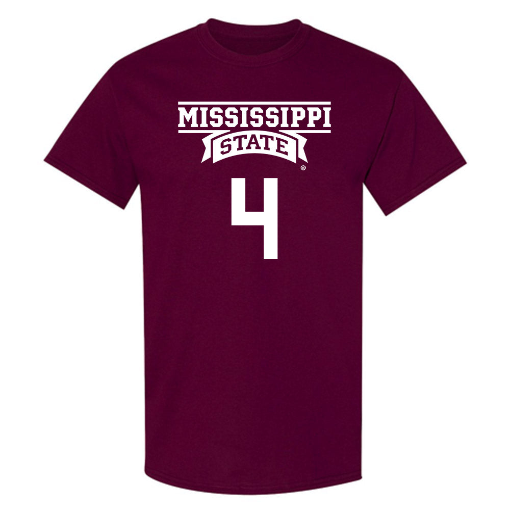 Mississippi State - NCAA Women's Basketball : Trayanna Crisp - Classic Shersey T-Shirt-0