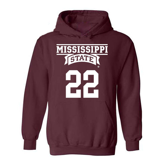 Mississippi State - NCAA Women's Basketball : Nataliyah Gray - Classic Shersey Hooded Sweatshirt-0