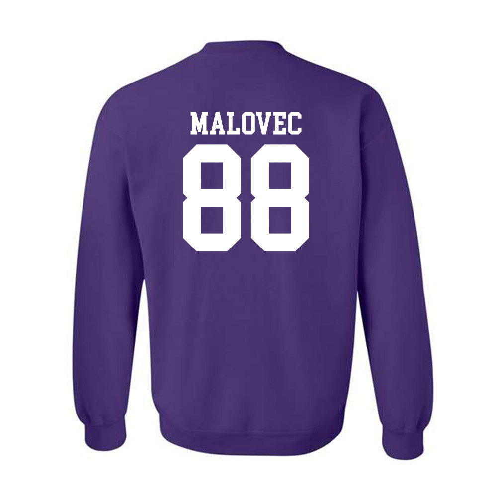Kansas State - NCAA Men's Basketball : Timotej Malovec - Classic Shersey Crewneck Sweatshirt-1