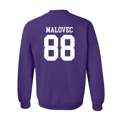 Kansas State - NCAA Men's Basketball : Timotej Malovec - Classic Shersey Crewneck Sweatshirt-1