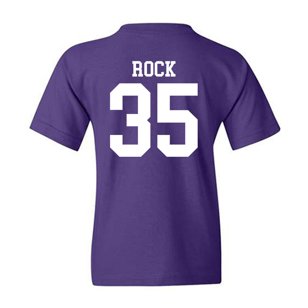 Kansas State - NCAA Men's Basketball : Jeffrey Rock - Classic Shersey Youth T-Shirt-1