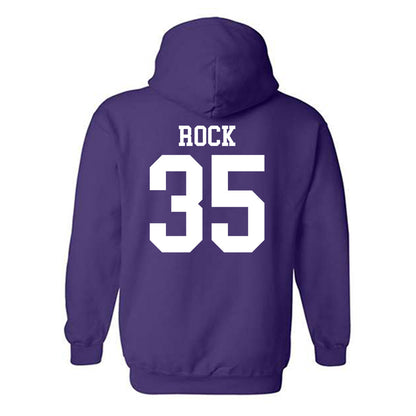 Kansas State - NCAA Men's Basketball : Jeffrey Rock - Classic Shersey Hooded Sweatshirt-1