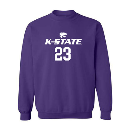 Kansas State - NCAA Women's Basketball : jordan speiser - Classic Shersey Crewneck Sweatshirt-0