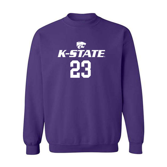 Kansas State - NCAA Women's Basketball : jordan speiser - Classic Shersey Crewneck Sweatshirt-0