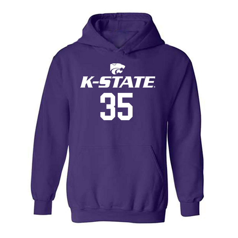 Kansas State - NCAA Men's Basketball : Jeffrey Rock - Classic Shersey Hooded Sweatshirt-0