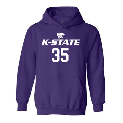 Kansas State - NCAA Men's Basketball : Jeffrey Rock - Classic Shersey Hooded Sweatshirt-0