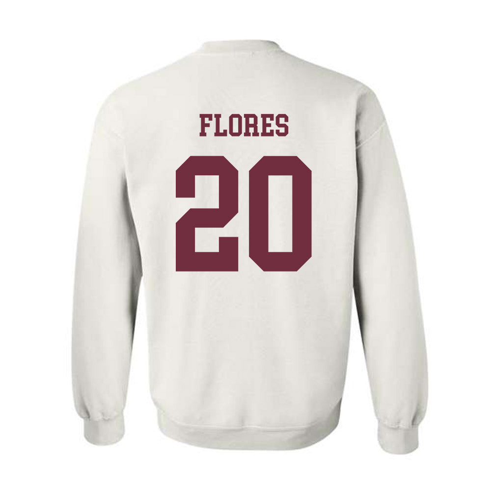 Mississippi State - NCAA Women's Basketball : Andrea Flores - Classic Shersey Crewneck Sweatshirt-1