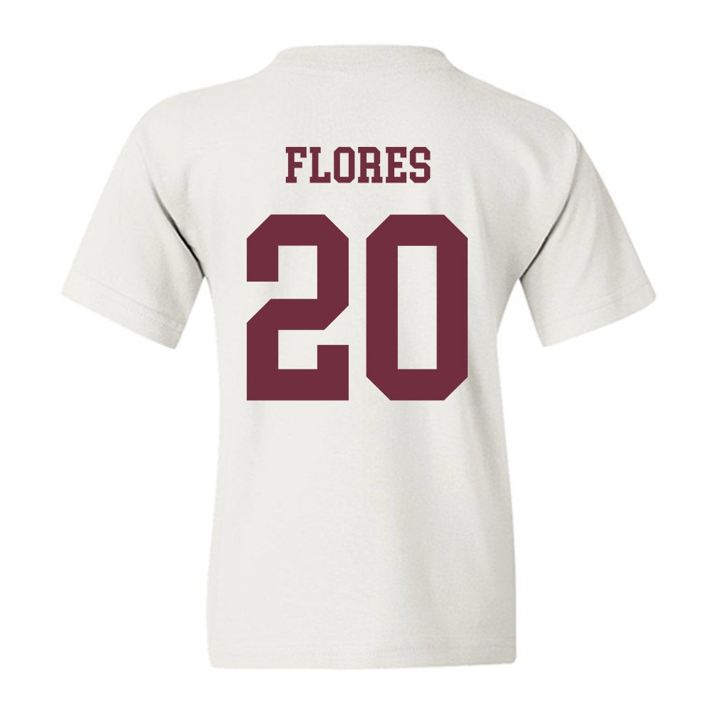 Mississippi State - NCAA Women's Basketball : Andrea Flores - Classic Shersey Youth T-Shirt-1