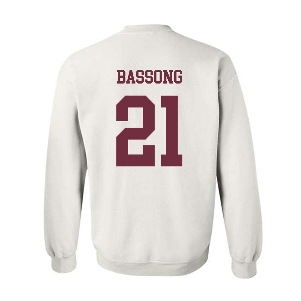 Mississippi State - NCAA Men's Basketball : Thomas Bassong - Classic Shersey Crewneck Sweatshirt-1