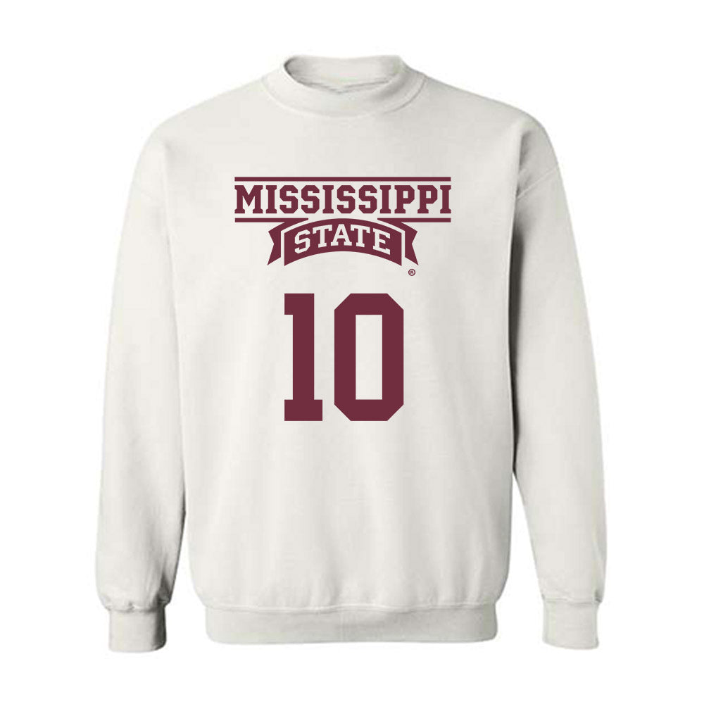 Mississippi State - NCAA Men's Basketball : Jayden Epps - Classic Shersey Crewneck Sweatshirt-0
