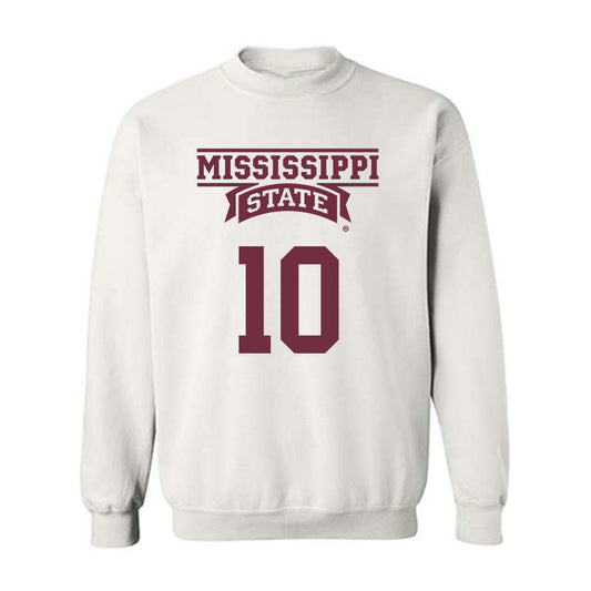 Mississippi State - NCAA Men's Basketball : Jayden Epps - Classic Shersey Crewneck Sweatshirt-0